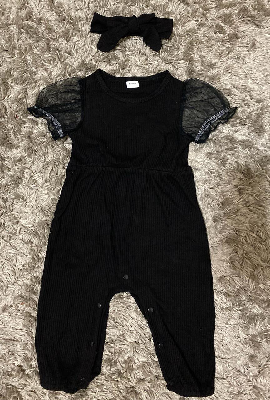 Baby girl black Jumpsuit