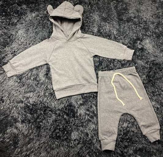 Dark grey two piece